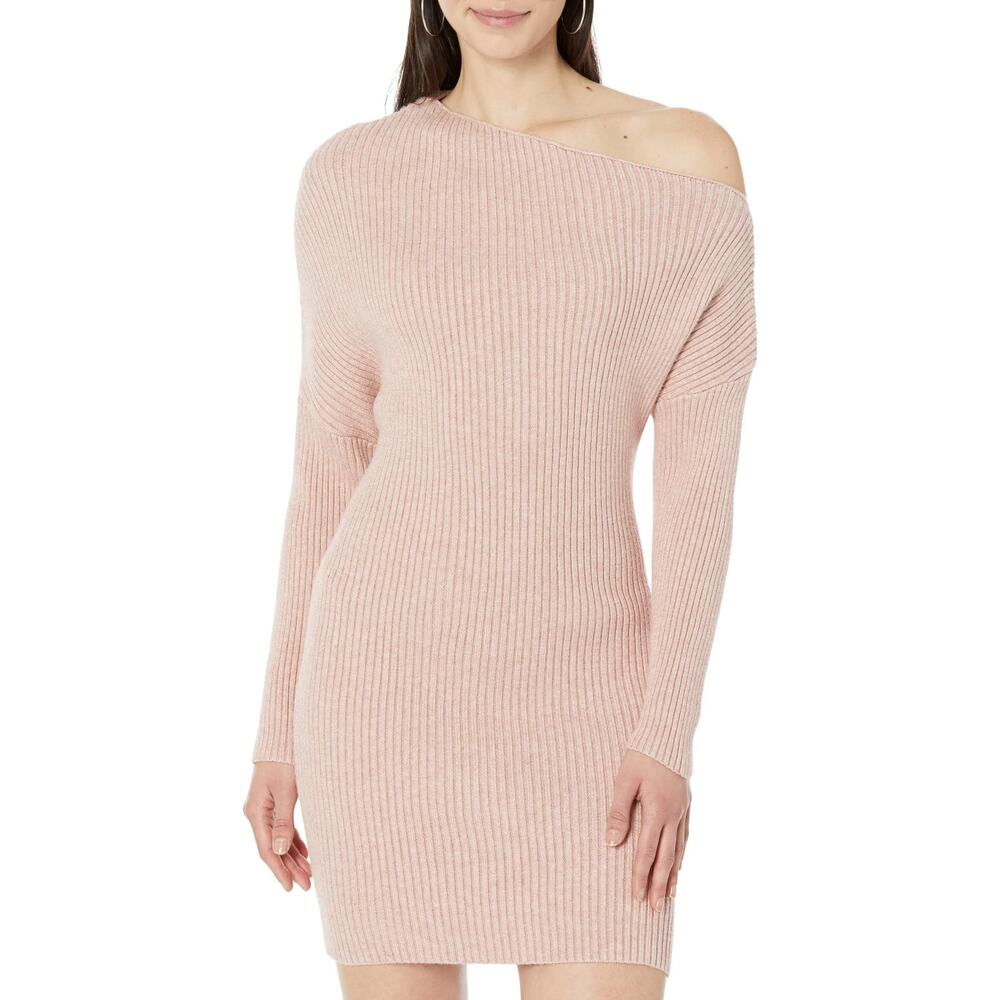 Line & Dot Ribbed Blush Abby Dress Size XS NWT